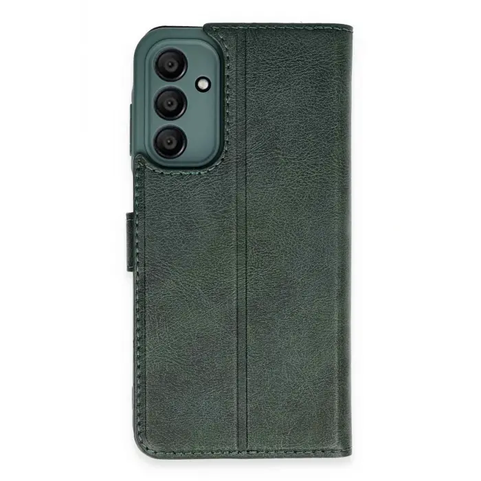 Lopard Samsung Galaxy A15 4g Kılıf Trend S Plus Kapaklı Kılıf - Yeşil