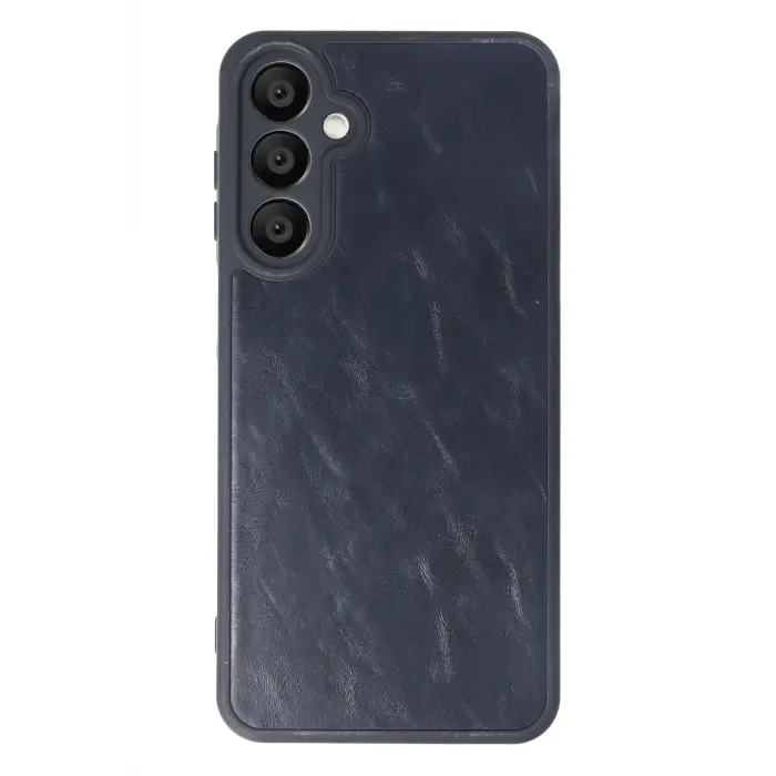 Lopard Samsung Galaxy A16 5g Kılıf Aras Deri Kapak - Lacivert