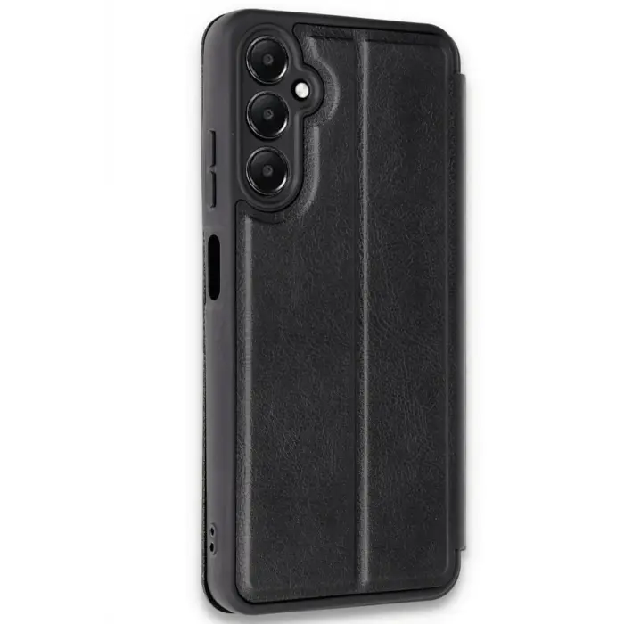 Lopard Samsung Galaxy A16 5g Kılıf Flip Cover - Siyah