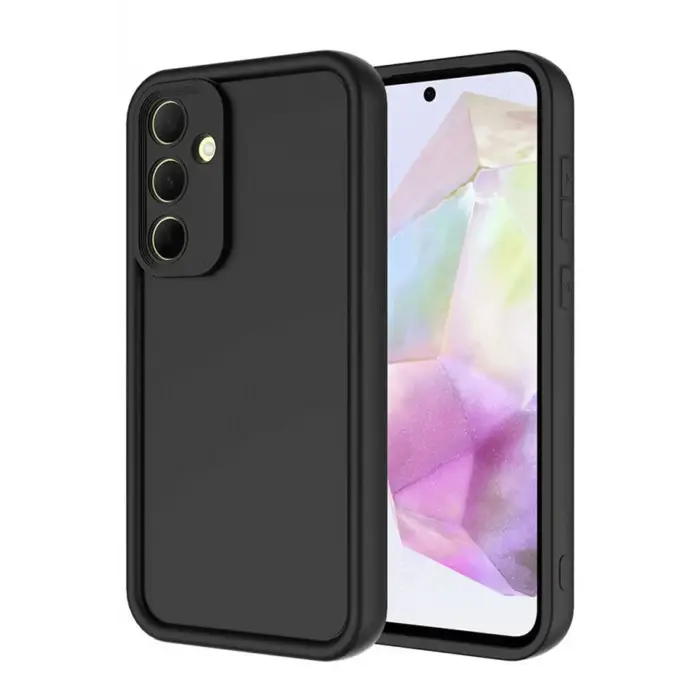 Lopard Samsung Galaxy A16 5g Kılıf Viera Silikon - Siyah