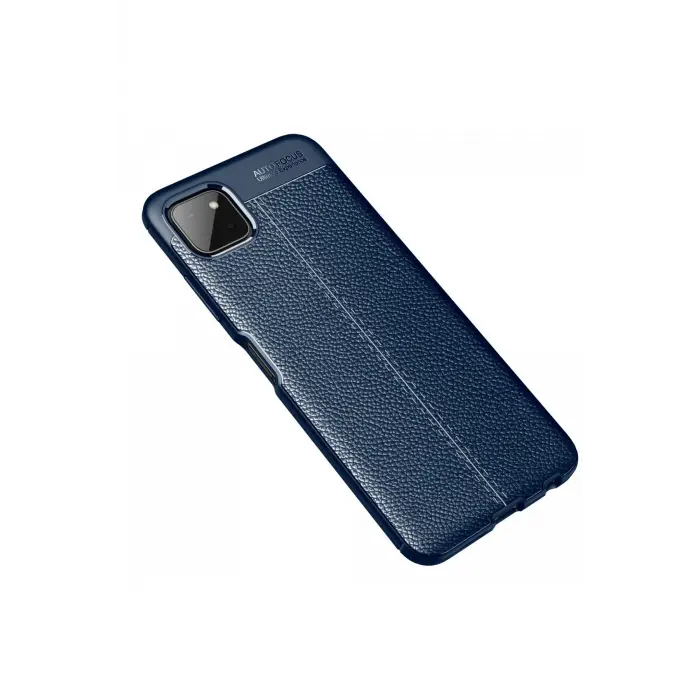 Lopard Samsung Galaxy A22 Kılıf Auto Focus Kapak - Lacivert