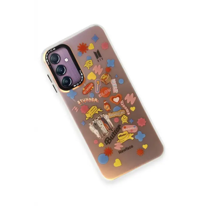 Lopard Samsung Galaxy A24 4g Kılıf Estoril Desenli Kapak - Estoril - 16