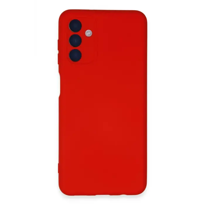 Lopard Samsung Galaxy A24 4g Kılıf Nano İçi Kadife Silikon - Kırmızı