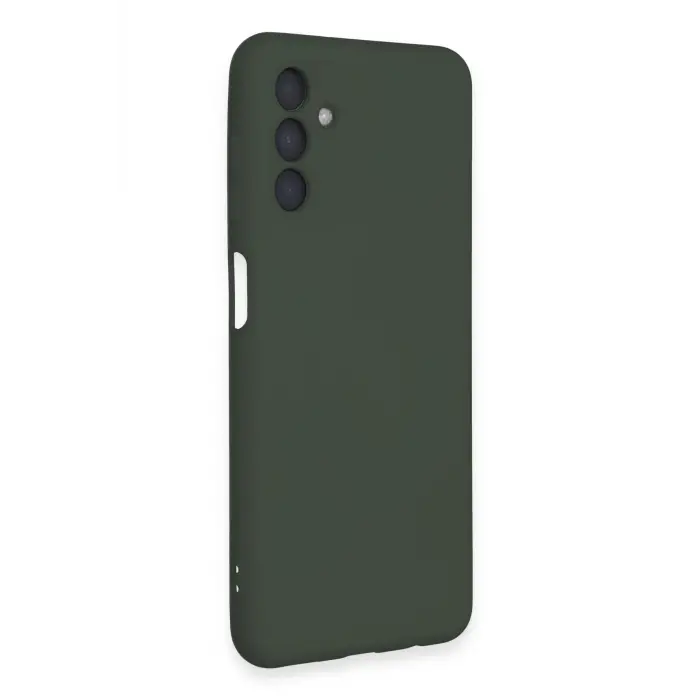 Lopard Samsung Galaxy A24 4g Kılıf Nano İçi Kadife Silikon - Koyu Yeşil