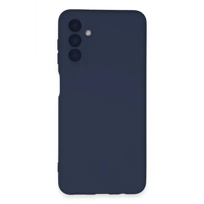 Lopard Samsung Galaxy A24 4g Kılıf Nano İçi Kadife Silikon - Lacivert