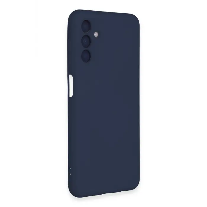 Lopard Samsung Galaxy A24 4g Kılıf Nano İçi Kadife Silikon - Lacivert