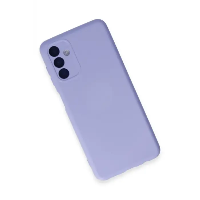 Lopard Samsung Galaxy A24 4g Kılıf Nano İçi Kadife Silikon - Lila