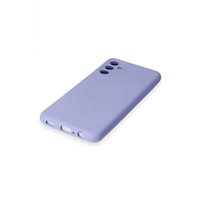 Lopard Samsung Galaxy A24 4g Kılıf Nano İçi Kadife Silikon - Lila