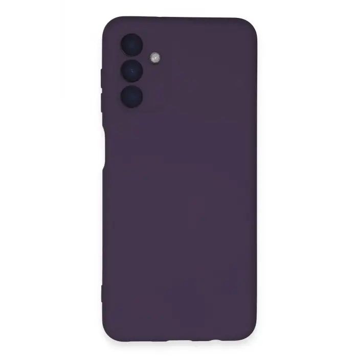 Lopard Samsung Galaxy A24 4g Kılıf Nano İçi Kadife Silikon - Mor