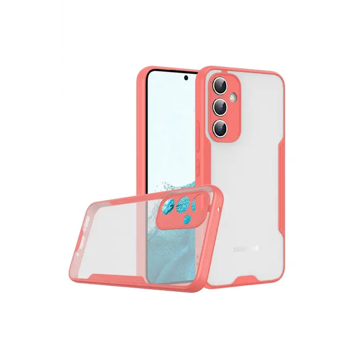 Lopard Samsung Galaxy A24 4g Kılıf Platin Silikon - Pembe