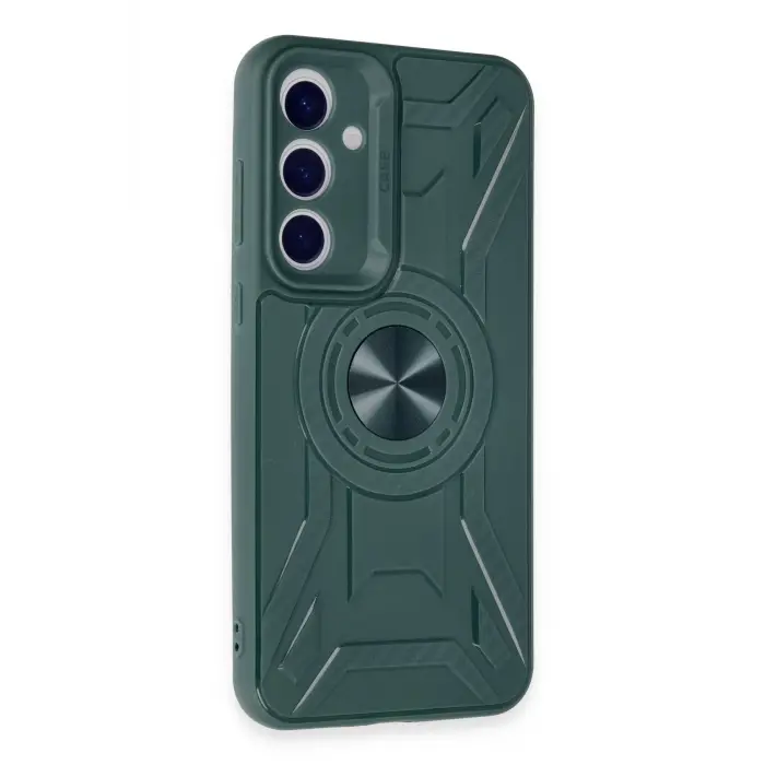 Lopard Samsung Galaxy A25 5g Kılıf Lincoln Silikon - Koyu Yeşil