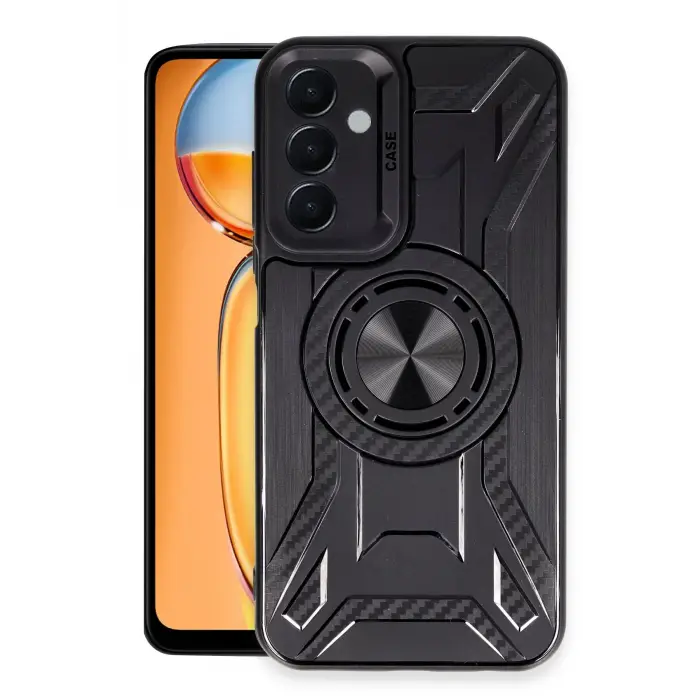 Lopard Samsung Galaxy A25 5g Kılıf Lincoln Silikon - Siyah