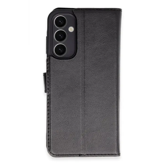 Lopard Samsung Galaxy A25 5g Kılıf Trend S Plus Kapaklı Kılıf - Siyah