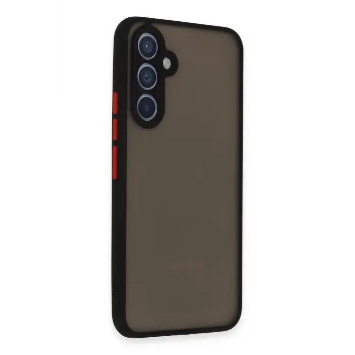 Lopard Samsung Galaxy A34 5g Kılıf Montreal Silikon Kapak - Siyah