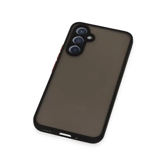 Lopard Samsung Galaxy A34 5g Kılıf Montreal Silikon Kapak - Siyah