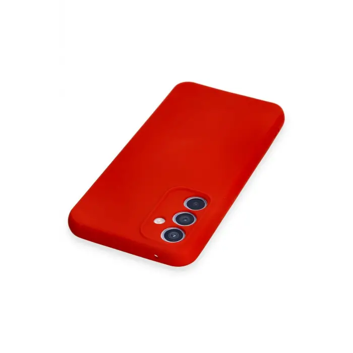 Lopard Samsung Galaxy A34 5g Kılıf Nano İçi Kadife Silikon - Kırmızı