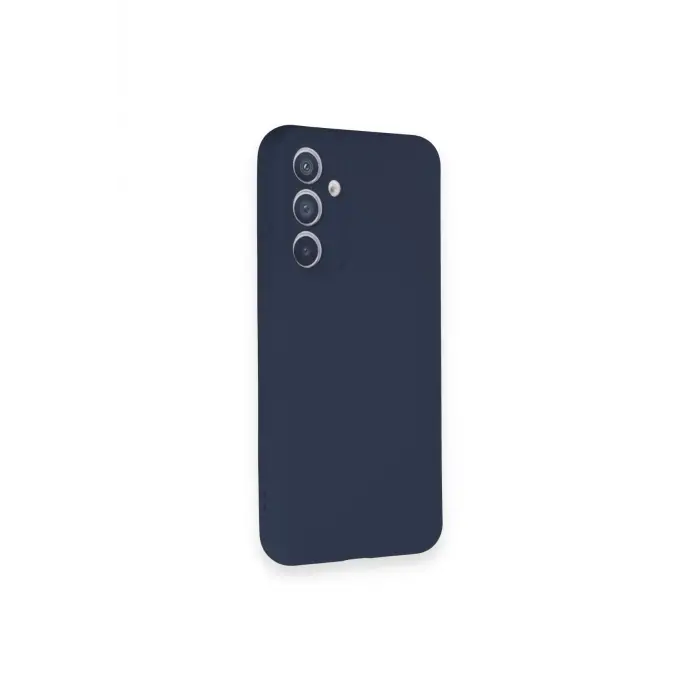 Lopard Samsung Galaxy A34 5g Kılıf Nano İçi Kadife Silikon - Lacivert