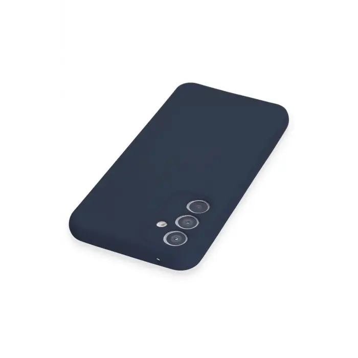 Lopard Samsung Galaxy A34 5g Kılıf Nano İçi Kadife Silikon - Lacivert