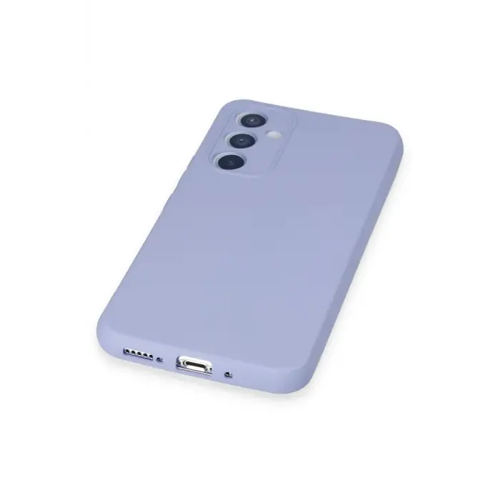 Lopard Samsung Galaxy A34 5g Kılıf Nano İçi Kadife Silikon - Lila