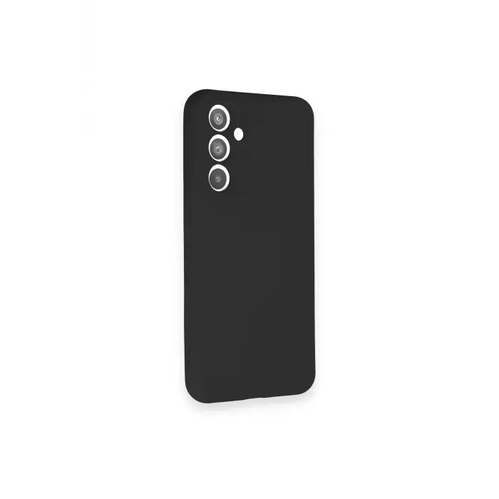 Lopard Samsung Galaxy A34 5g Kılıf Nano İçi Kadife Silikon - Siyah