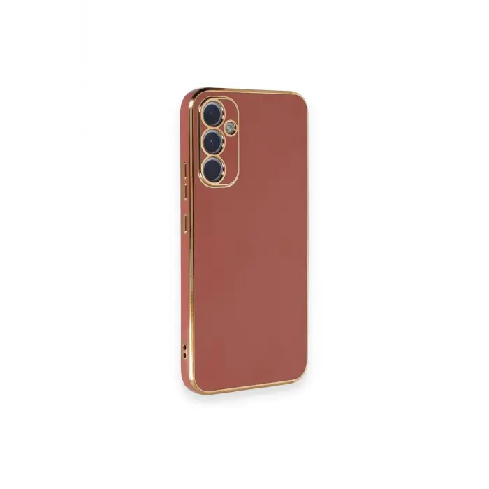 Lopard Samsung Galaxy A34 5g Kılıf Volet Silikon - Kırmızı