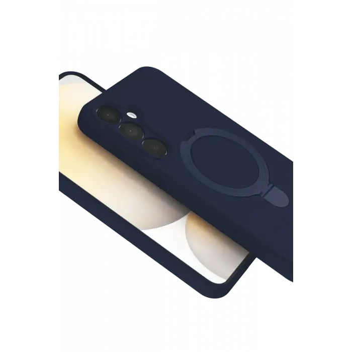 Lopard Samsung Galaxy A35 5g Regal Magsafe Standlı Kapak - Lacivert