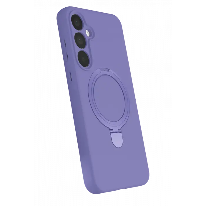 Lopard Samsung Galaxy A35 5g Regal Magsafe Standlı Kapak - Lila