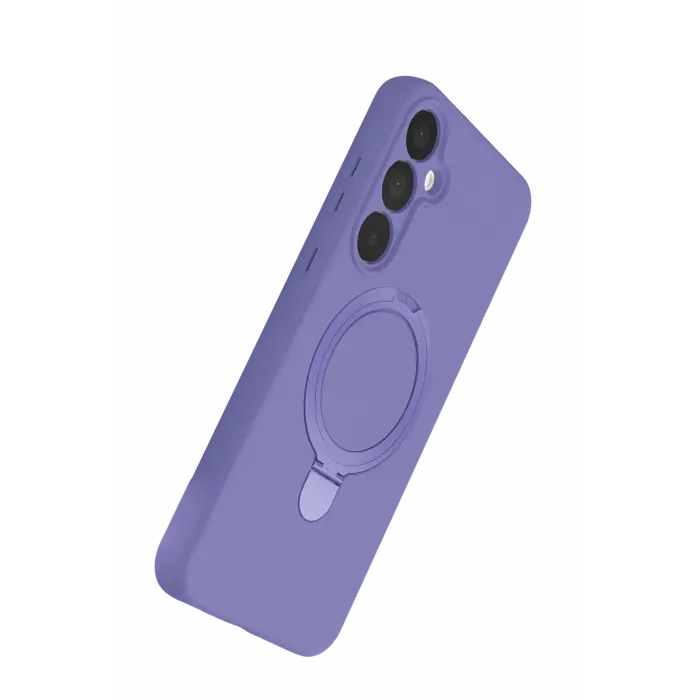 Lopard Samsung Galaxy A35 5g Regal Magsafe Standlı Kapak - Lila