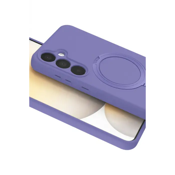 Lopard Samsung Galaxy A35 5g Regal Magsafe Standlı Kapak - Lila
