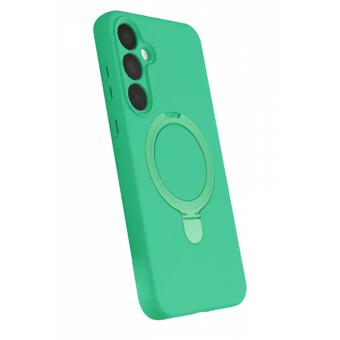 Lopard Samsung Galaxy A35 5g Regal Magsafe Standlı Kapak - Yeşil