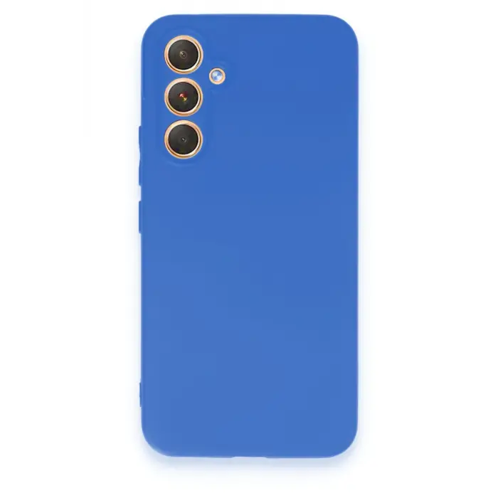 Lopard Samsung Galaxy A54 5g Kılıf First Silikon - Mavi