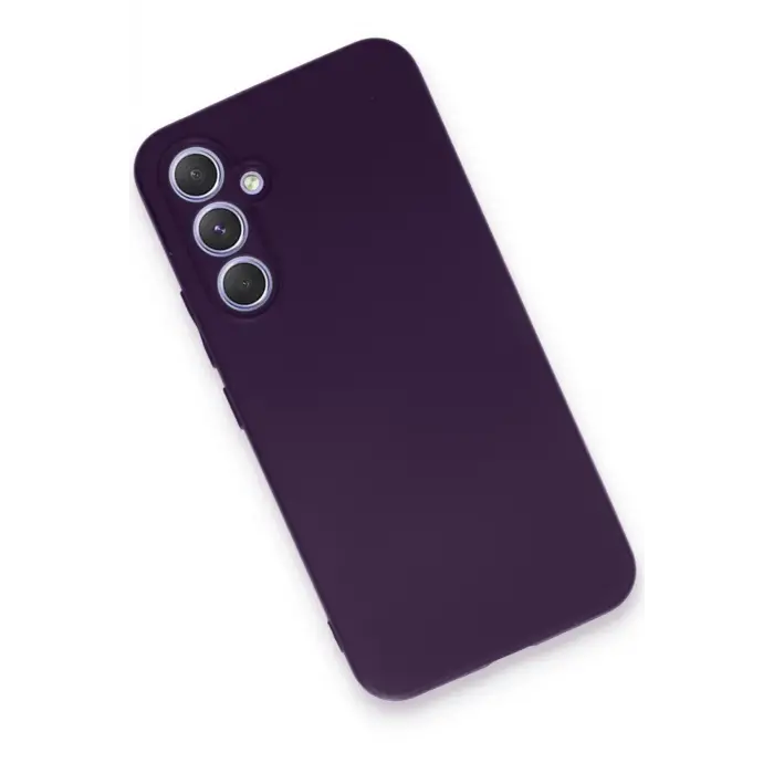 Lopard Samsung Galaxy A54 5g Kılıf First Silikon - Mor