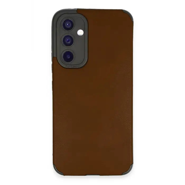 Lopard Samsung Galaxy A54 5g Kılıf Loop Deri Silikon - Kahverengi