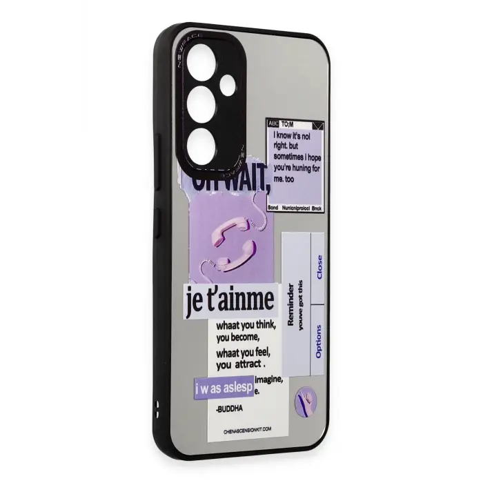 Lopard Samsung Galaxy A54 5g Kılıf Mirror Desenli Kapak - Mirror - 4