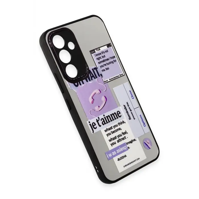 Lopard Samsung Galaxy A54 5g Kılıf Mirror Desenli Kapak - Mirror - 4