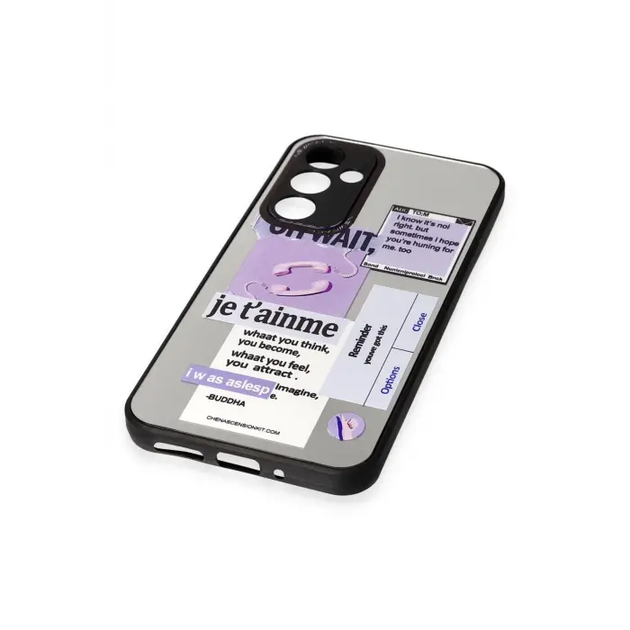 Lopard Samsung Galaxy A54 5g Kılıf Mirror Desenli Kapak - Mirror - 4