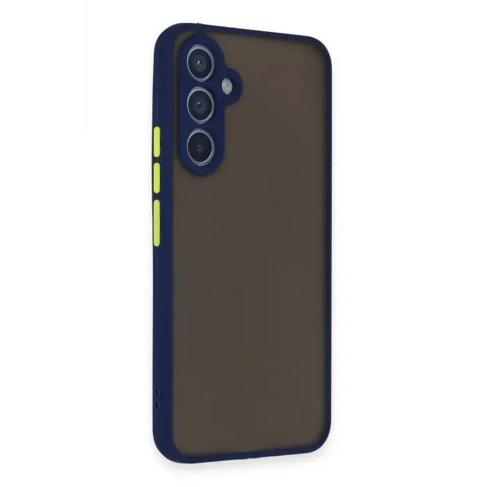 Lopard Samsung Galaxy A54 5g Kılıf Montreal Silikon Kapak - Lacivert