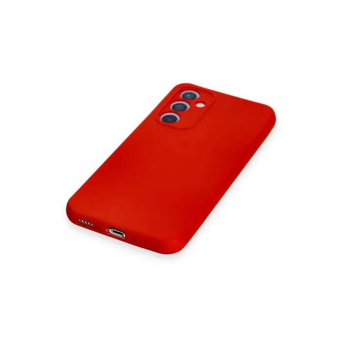 Lopard Samsung Galaxy A54 5g Kılıf Nano İçi Kadife Silikon - Kırmızı