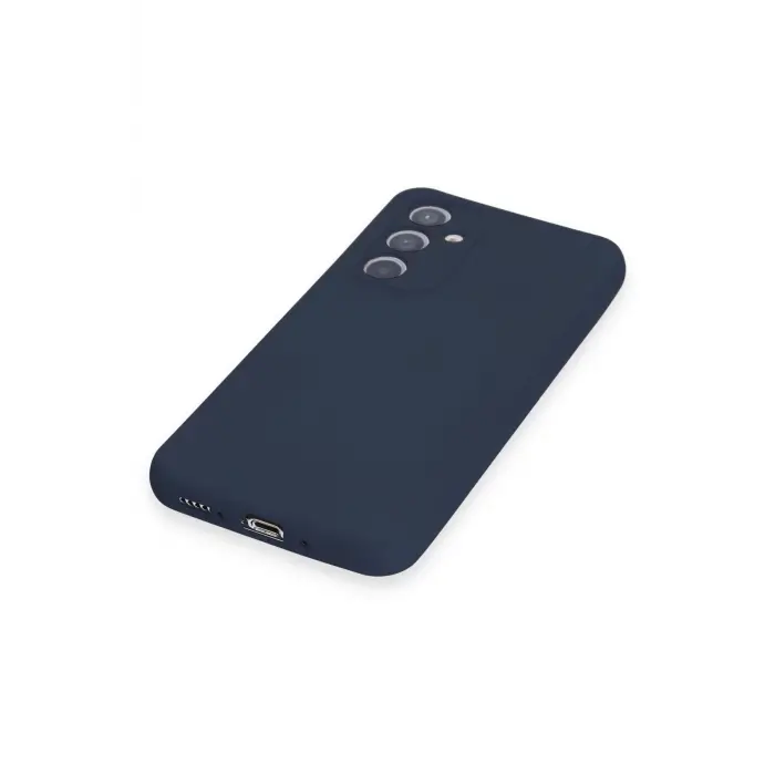 Lopard Samsung Galaxy A54 5g Kılıf Nano İçi Kadife Silikon - Lacivert