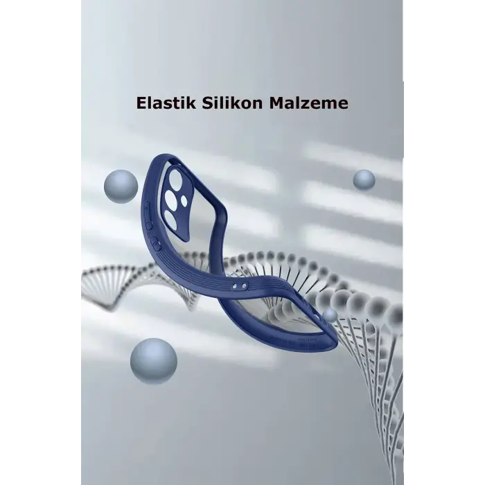 Lopard Samsung Galaxy A54 5g Kılıf Platin Silikon - Siyah