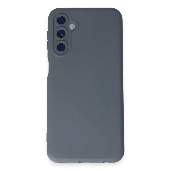 Lopard Samsung Galaxy M14 5g Kılıf Nano İçi Kadife Silikon - Gri