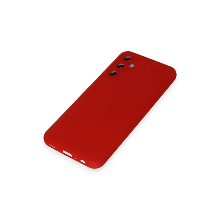 Lopard Samsung Galaxy M14 5g Kılıf Nano İçi Kadife Silikon - Kırmızı