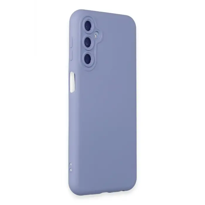 Lopard Samsung Galaxy M14 5g Kılıf Nano İçi Kadife Silikon - Lila