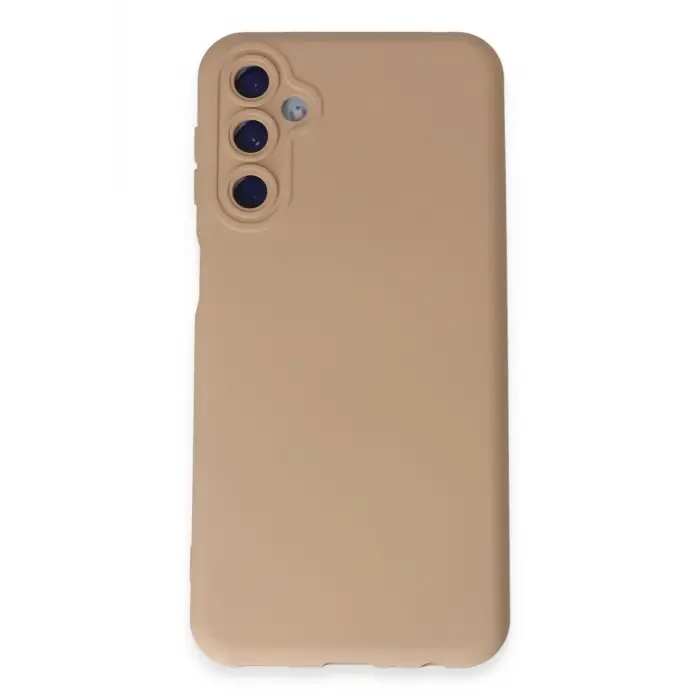 Lopard Samsung Galaxy M14 5g Kılıf Nano İçi Kadife Silikon - Pudra