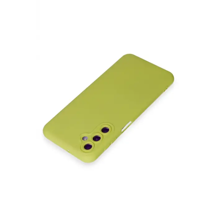 Lopard Samsung Galaxy M14 5g Kılıf Nano İçi Kadife Silikon - Sarı