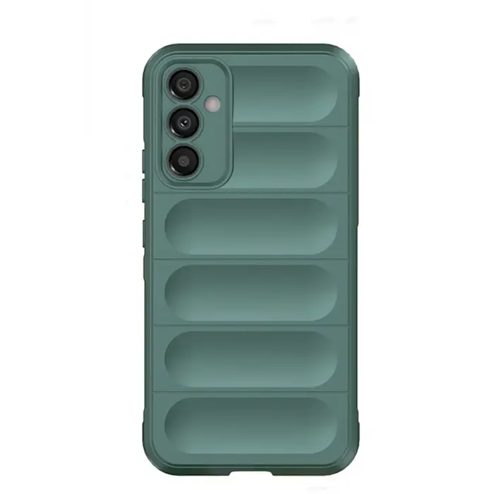 Lopard Samsung Galaxy M14 5g Kılıf Optimum Silikon - Koyu Yeşil