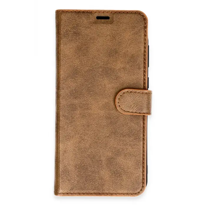 Lopard Samsung Galaxy M15 Kılıf Trend S Plus Kapaklı Kılıf - Taba