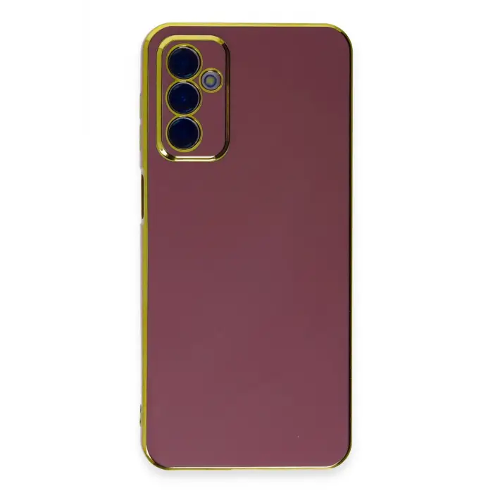 Lopard Samsung Galaxy M23 Kılıf Volet Silikon - Kırmızı