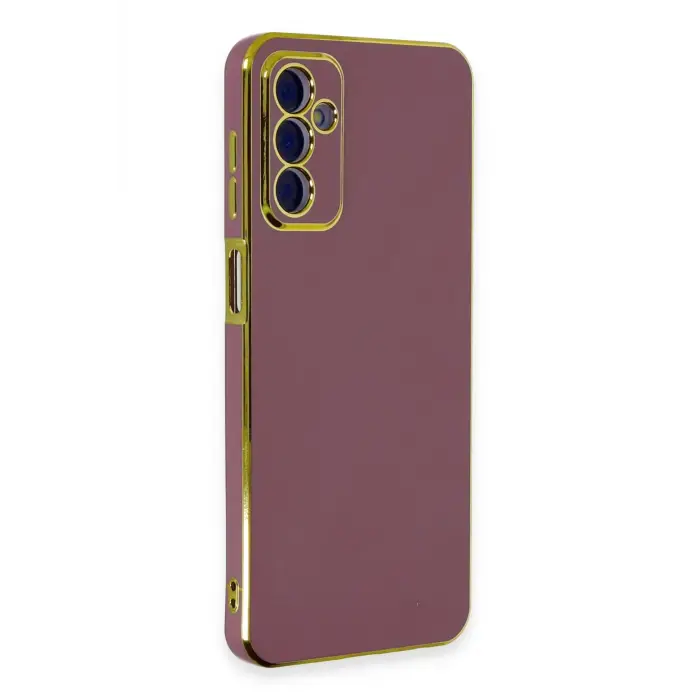 Lopard Samsung Galaxy M23 Kılıf Volet Silikon - Kırmızı