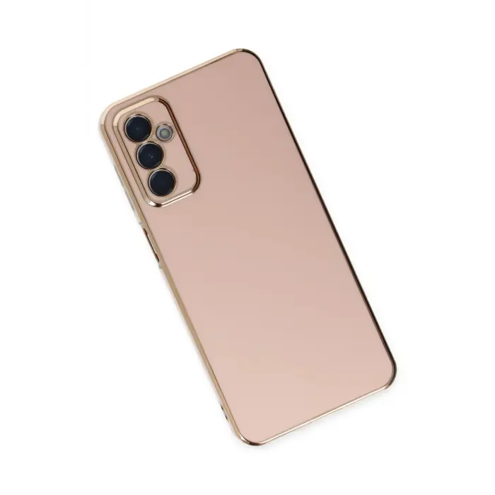 Lopard Samsung Galaxy M23 Kılıf Volet Silikon - Pembe
